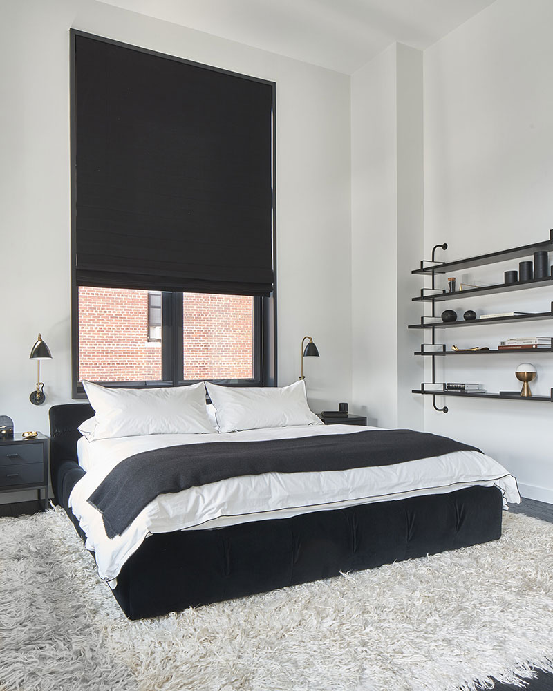 纽约时尚黑白家居，年轻家庭的温馨之作-18