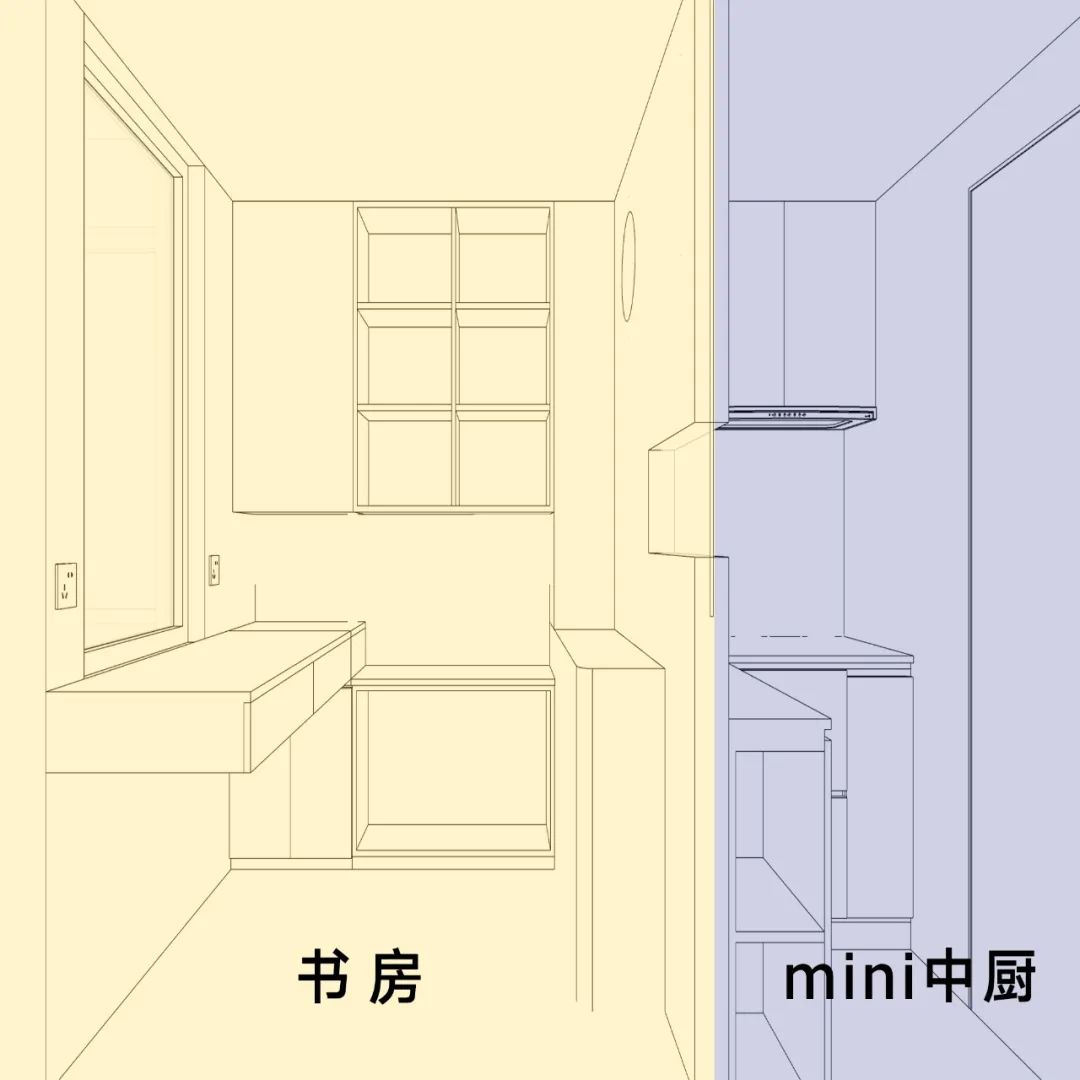 学区房爆改,三代同堂共享空间魔法丨中国北京丨恒田设计研究所-23