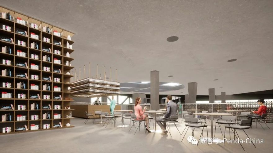 《未来草原》星空图书馆丨中国鄂尔多斯丨Penda China-14
