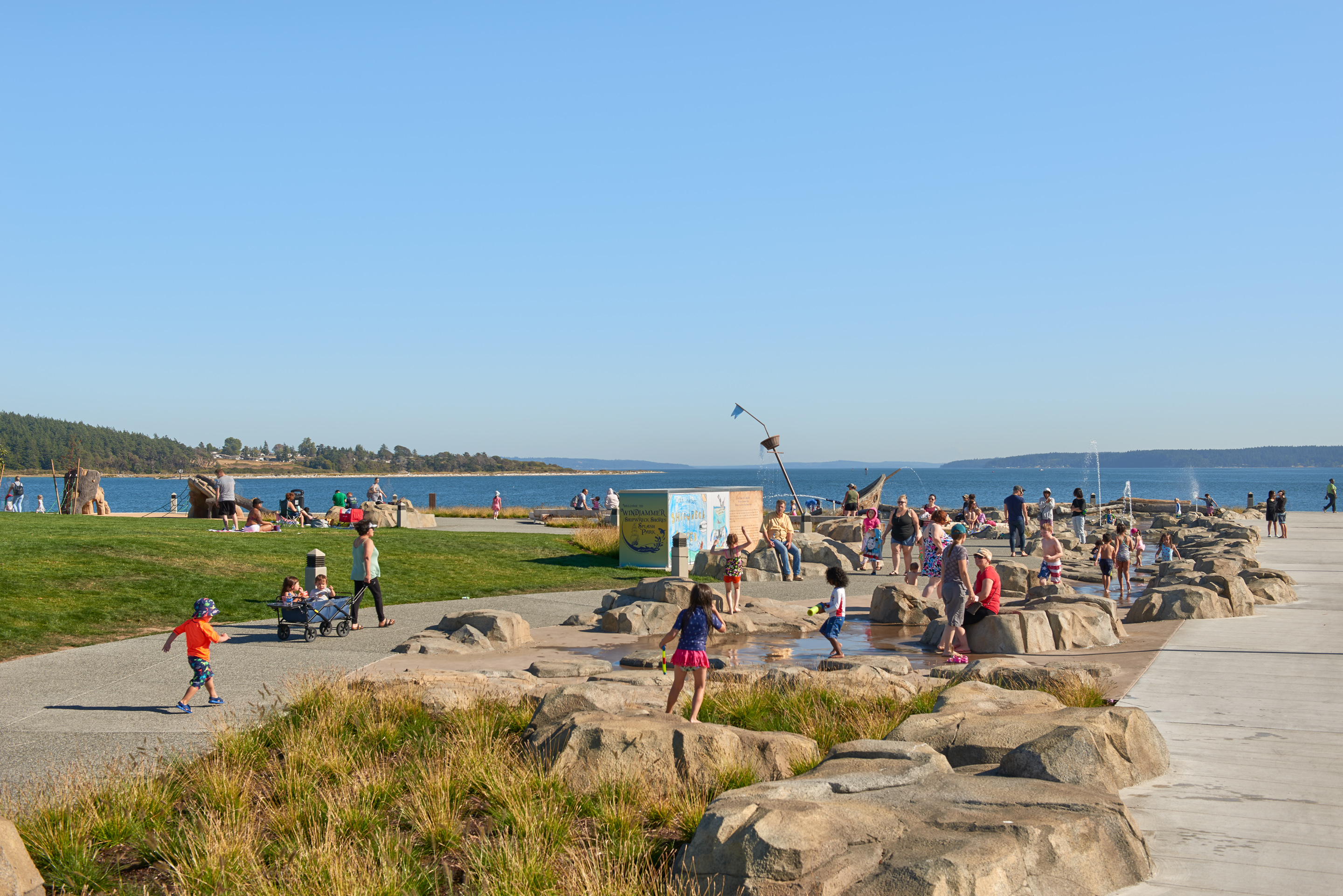 Oak Harbor 净水设施与 Windjammer 公园丨MWA Architects-21