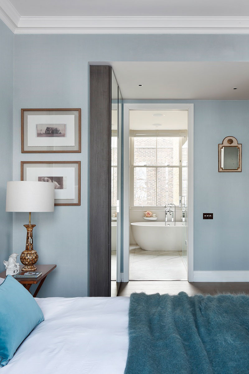 伦敦彩色家庭住宅，混搭风格演绎活力空间-10