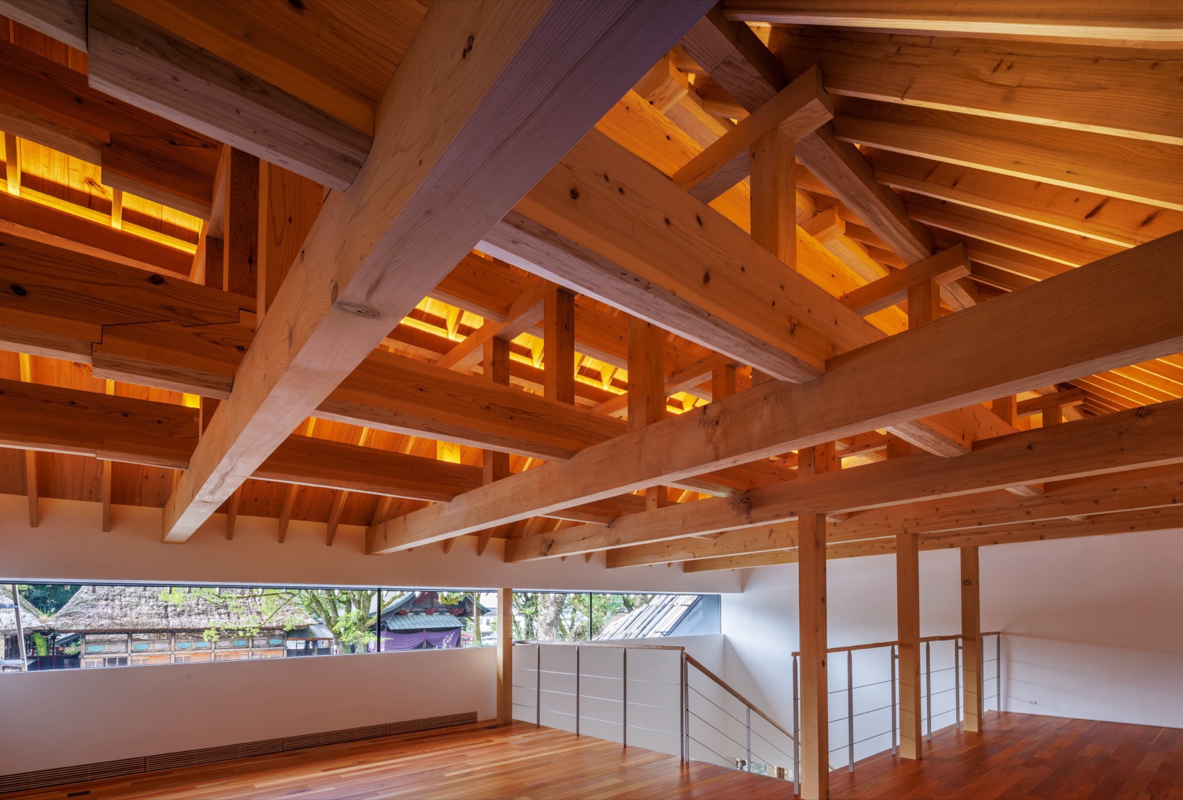 青井の杜国宝纪念馆丨日本丨隈研吾建筑都市设计事务所-21