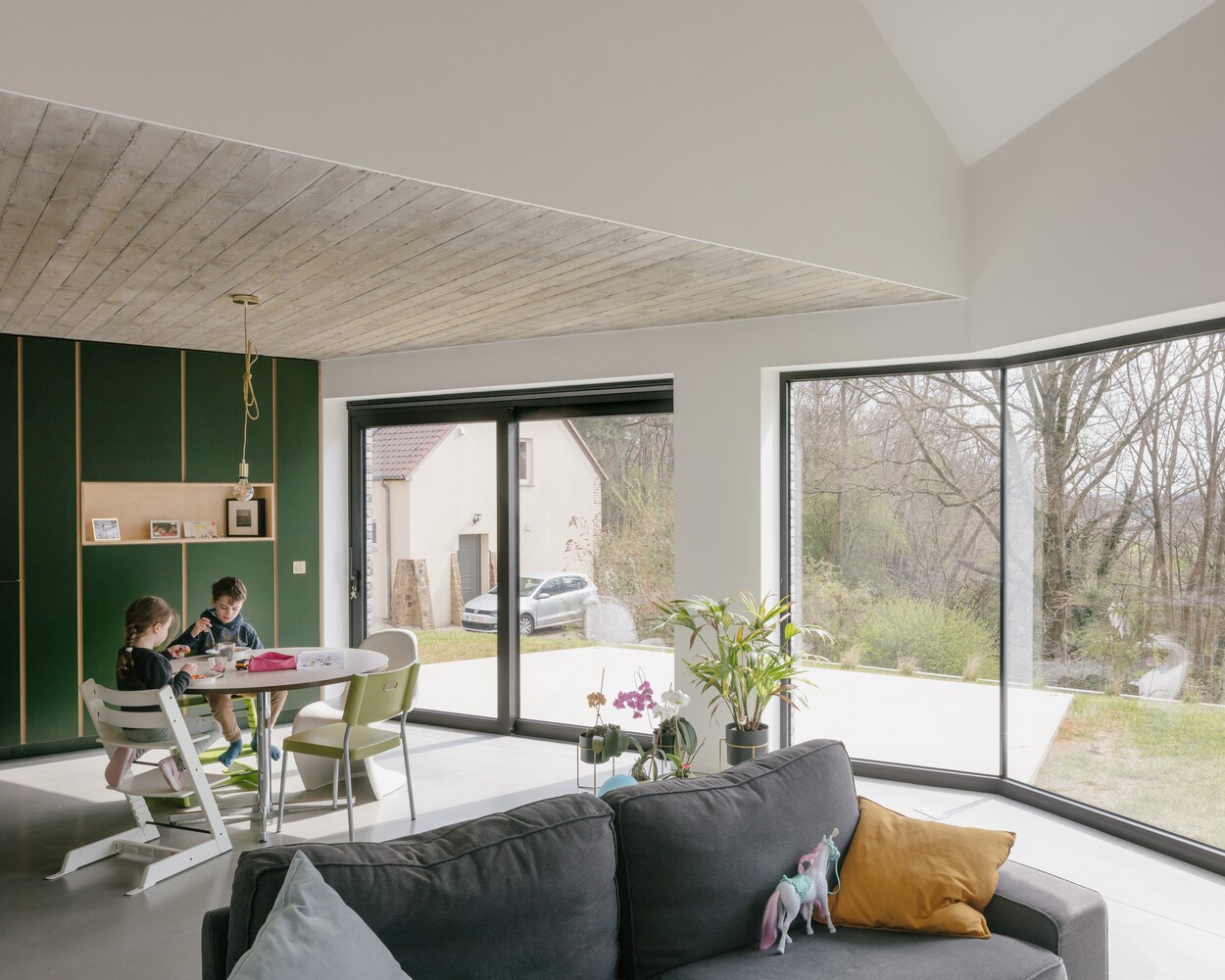 2021 年比利时 GrezDoiceau 乡村别墅设计丨DeDal architectes-13