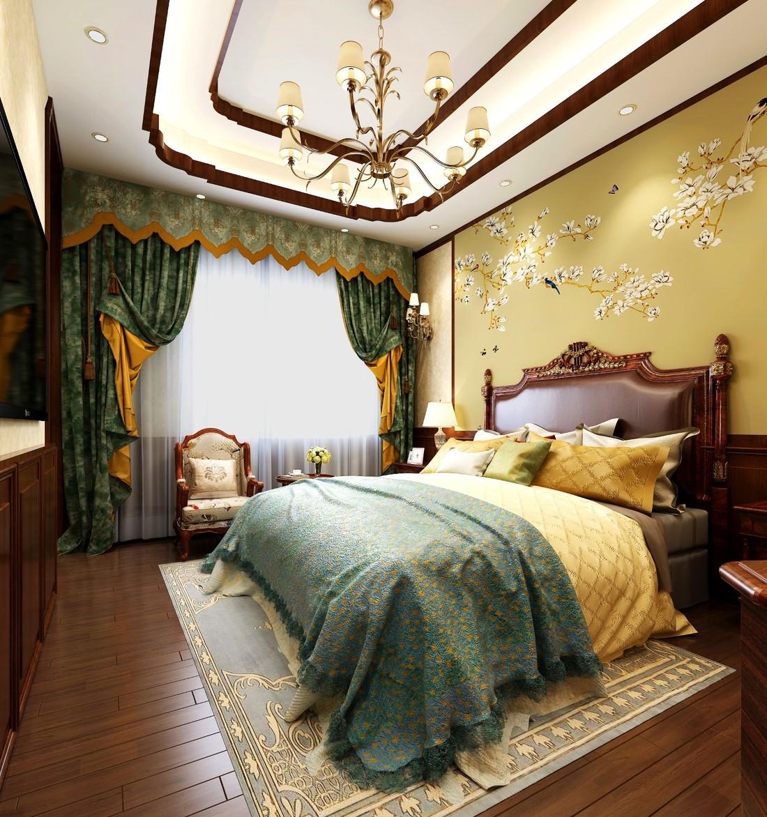 美式别墅设计 | 儿童房、衣帽间、女孩房、餐厅、客厅、主卧一应俱全-10