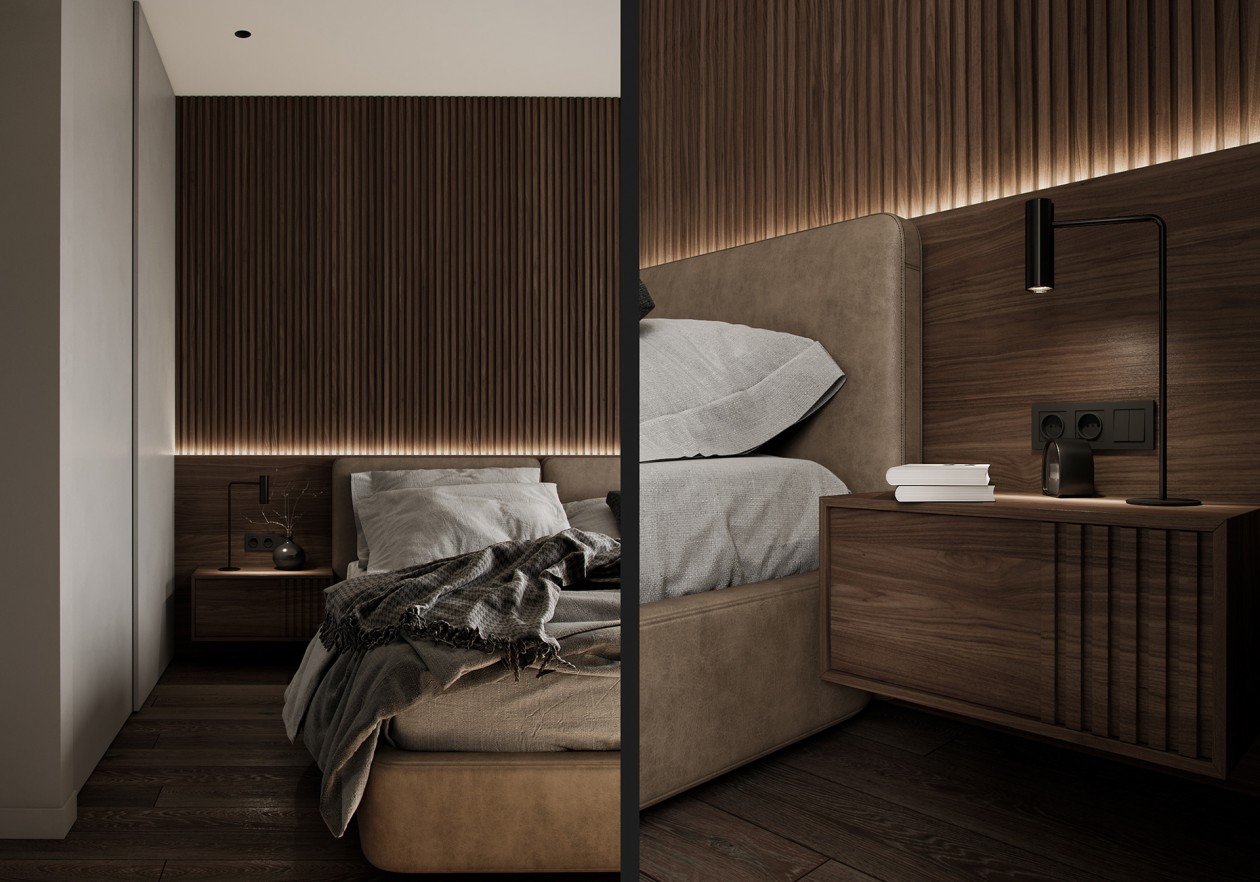 棕色小空间设计 温馨优雅-6