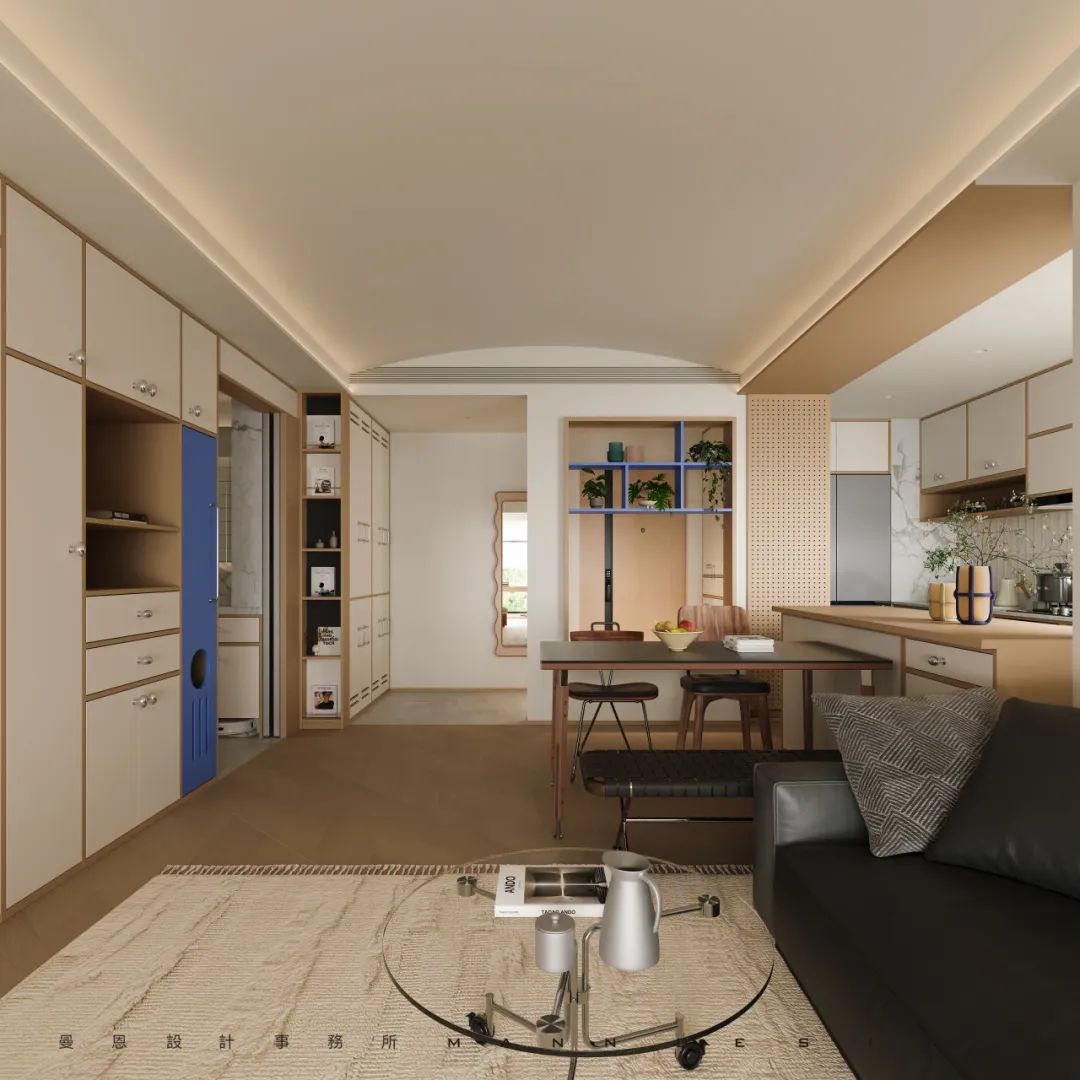 银泰红城小户型丨曼恩设计事务所-15