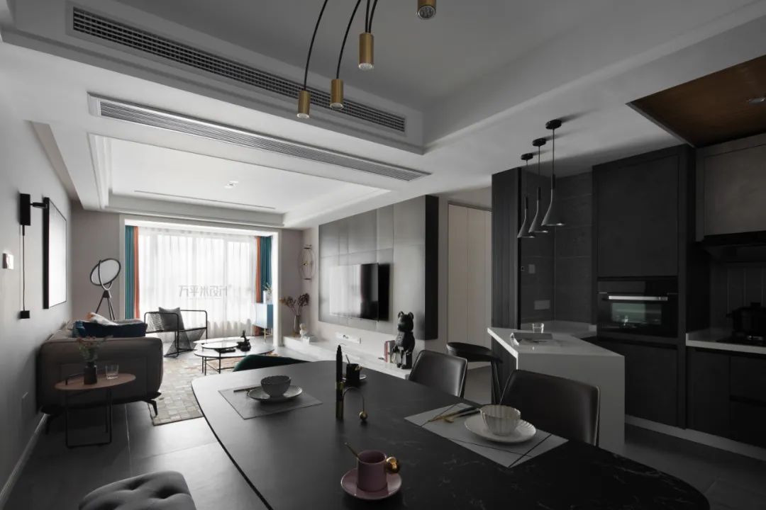 现代长沙住宅,方平米设计诠释舒适生活美学-44