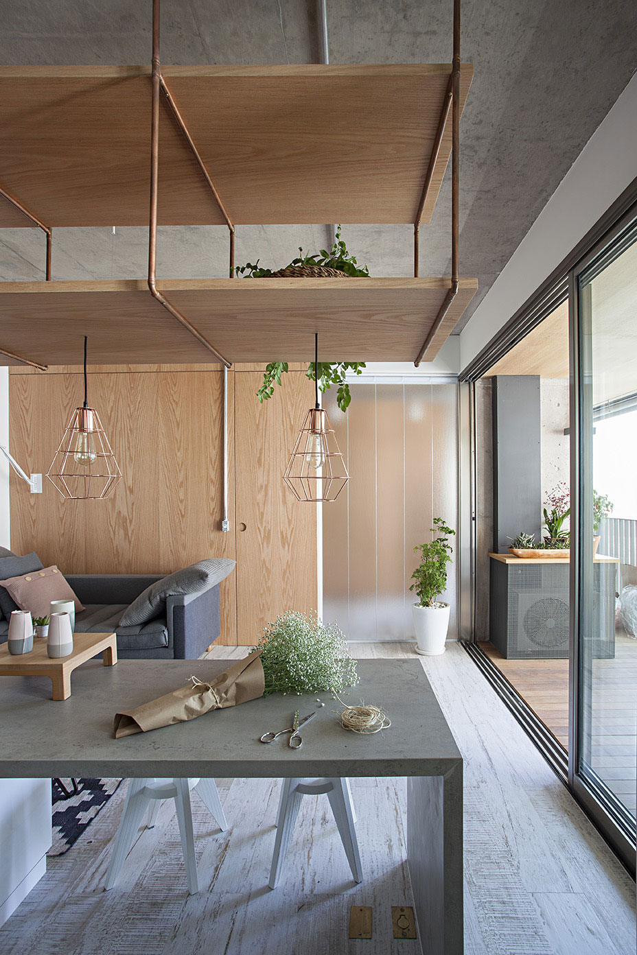 巴西圣保罗小公寓客厅室内设计丨Casa 100 Arquitetura建筑事务所-20