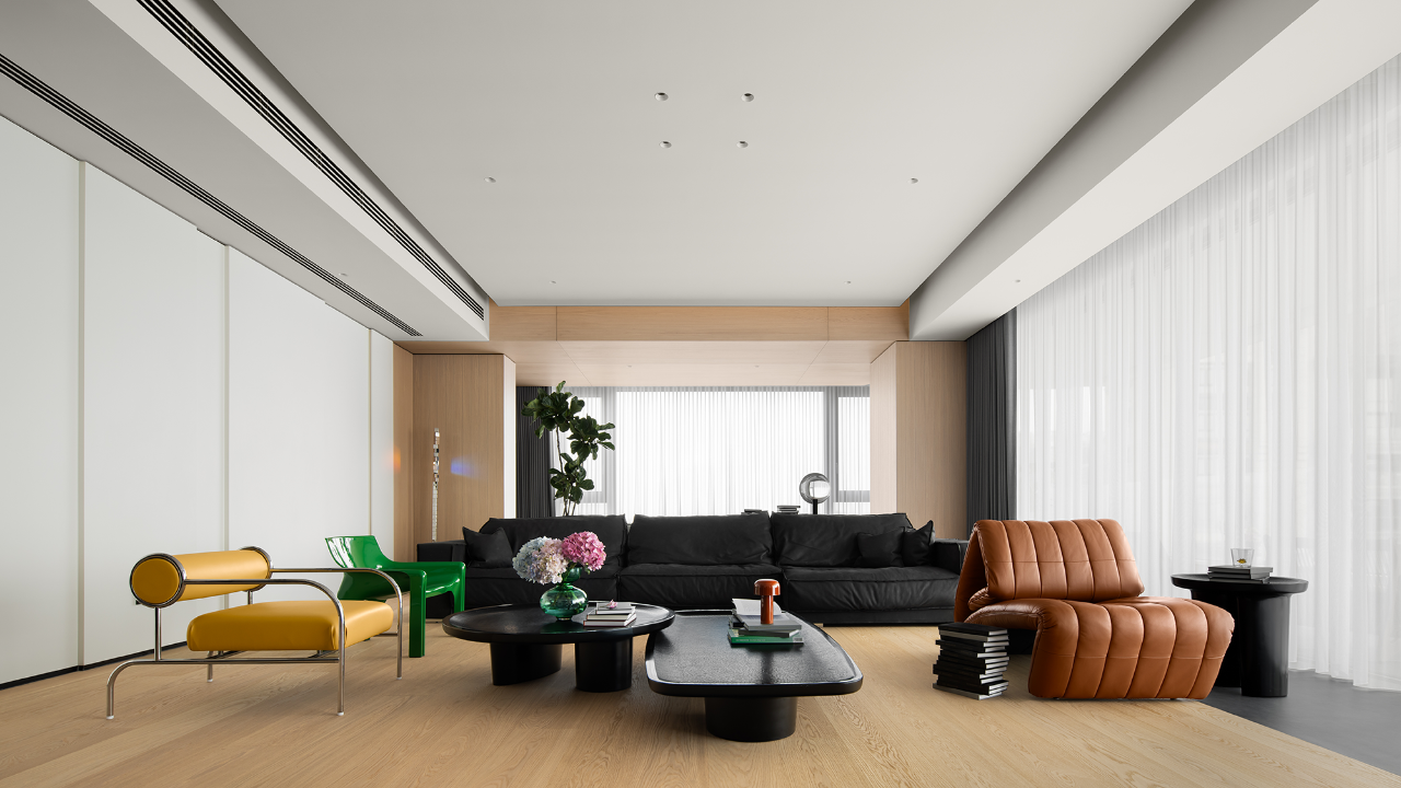 黑与光的对话丨中国广州丨姚国健室内工作室-16