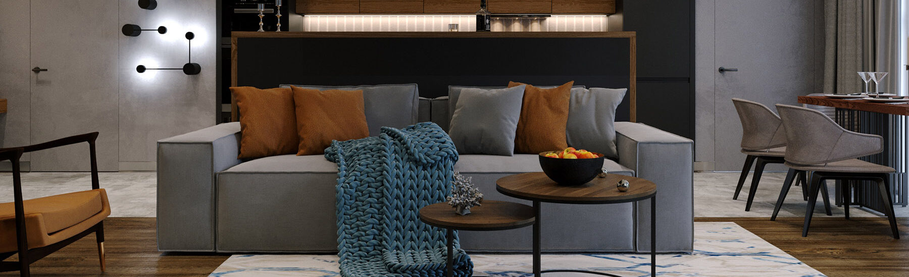 ЖК Резиденция композиторов 88м²公寓设计丨Бюро ARXY-0