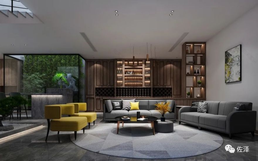 香开长龙现代家居,自由与高级灰的完美融合-72