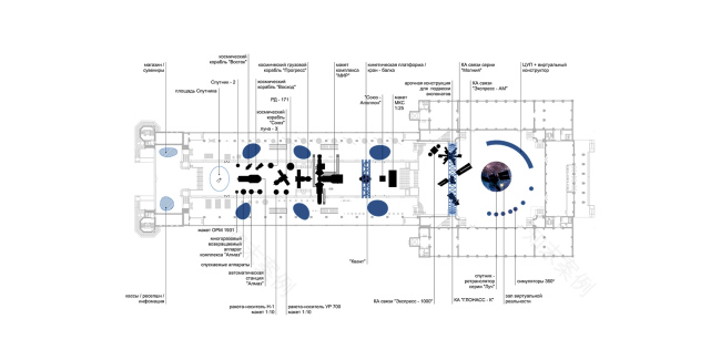 中心「航天与航空」( pavilion "Cosmos" )丨俄罗斯莫斯科丨Архитекторы Асс-20