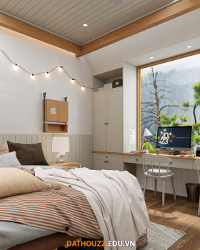 Sketchup卧室室内模型丨DatHouzz