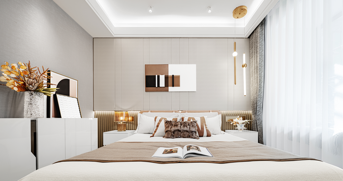 德沐设计打造合肥力高大发·君御天下现代人居空间-24