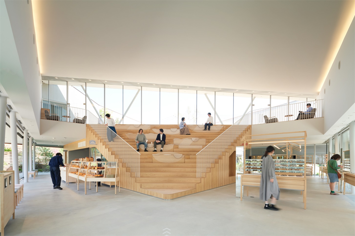 公园式社区广场日常生活体验的眼镜购物中心设计丨日本群马丨戈者设计-7