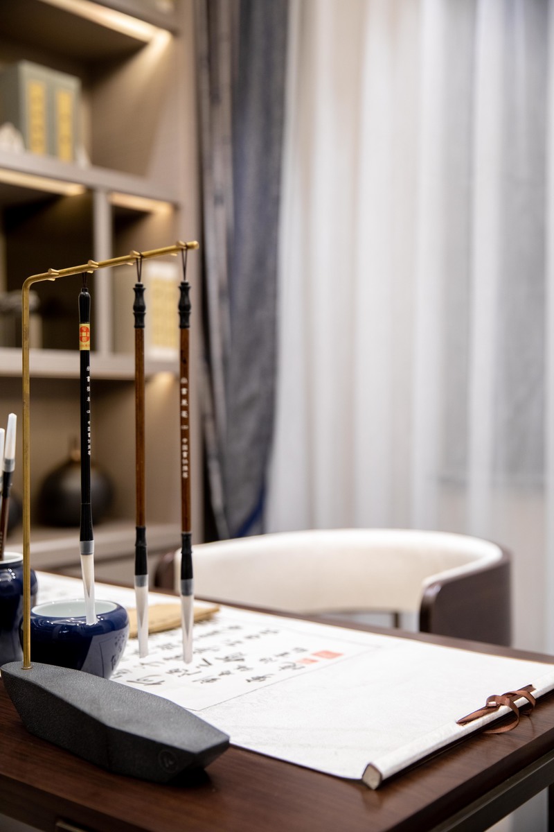 融侨郑州中晟悦城东苑样板间 | 现代东方意境的完美呈现-24