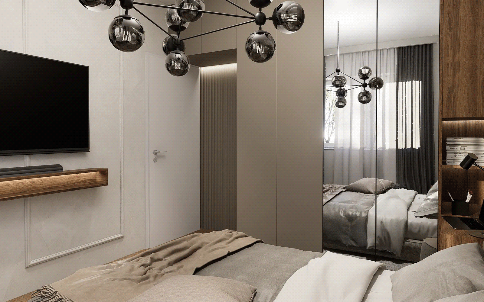 静谧奢华室内设计丨克罗地亚萨格勒布丨M1st Design-26