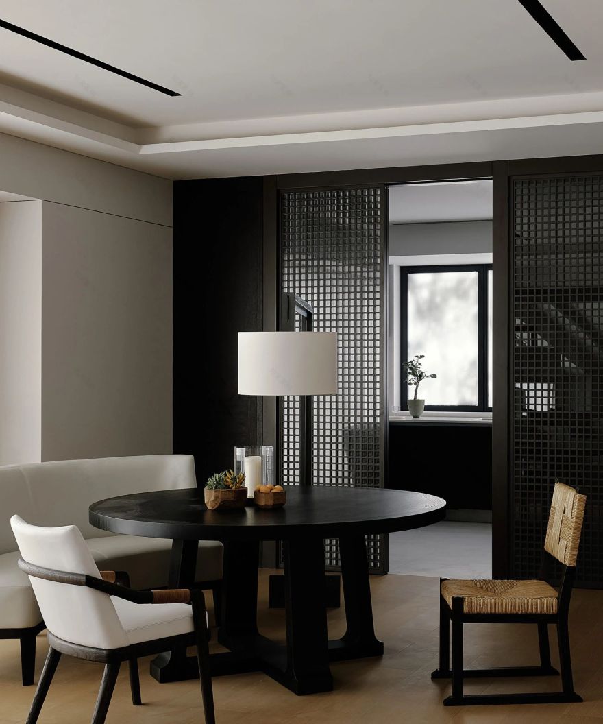 龙盛湾上A户型样板房丨中国上海丨月梁建筑-8