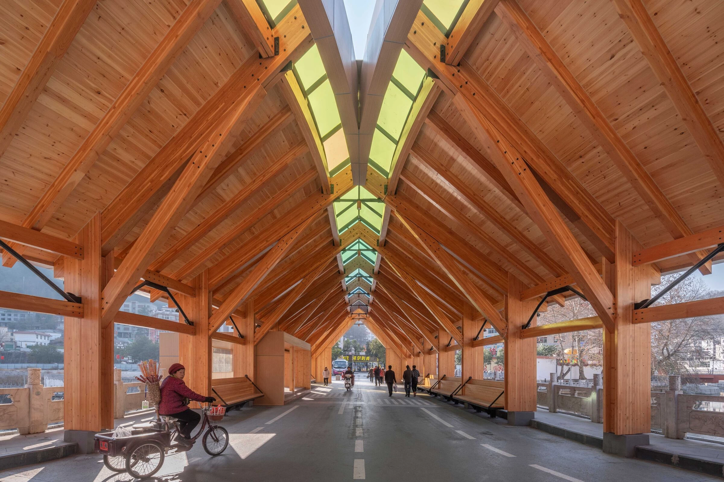 康县新廊桥丨中国陇南丨3andwich Design,何崴工作室-13