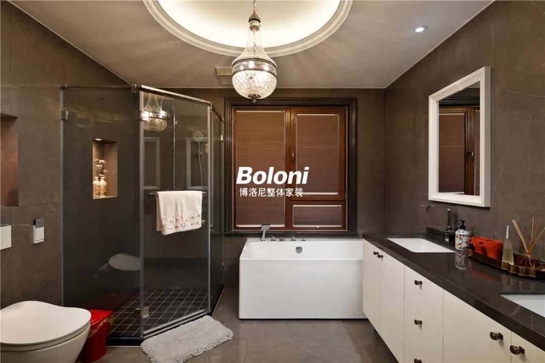 千章墅 300㎡简约美式，大空间设计展现生活美学-56