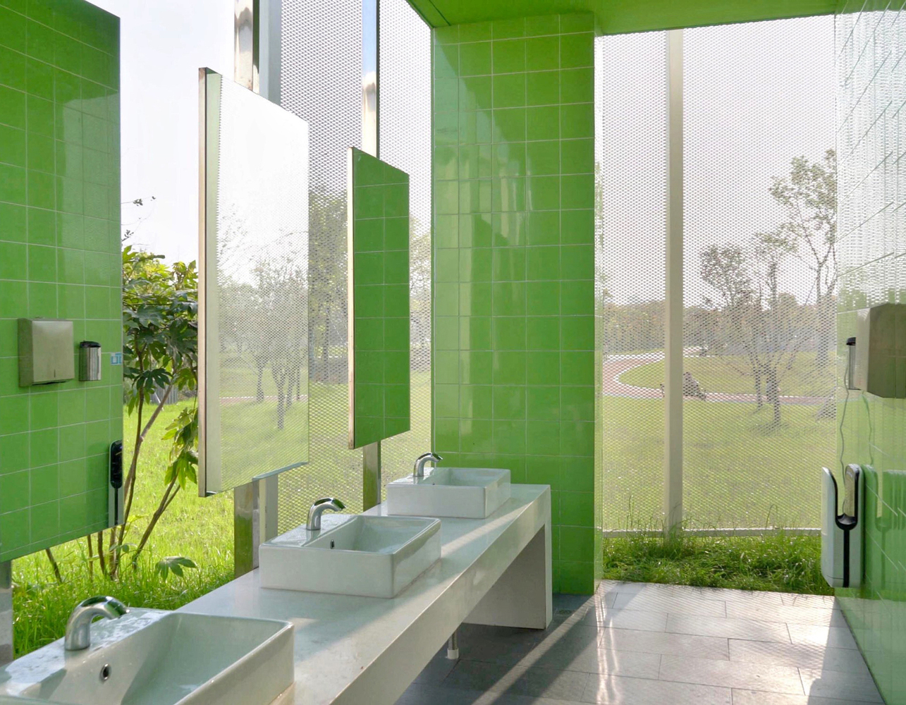 杭州临平体育公园休息驿站-48