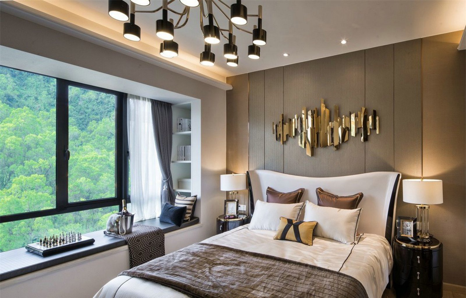 珠海凤凰溪谷法式混搭样板间-17