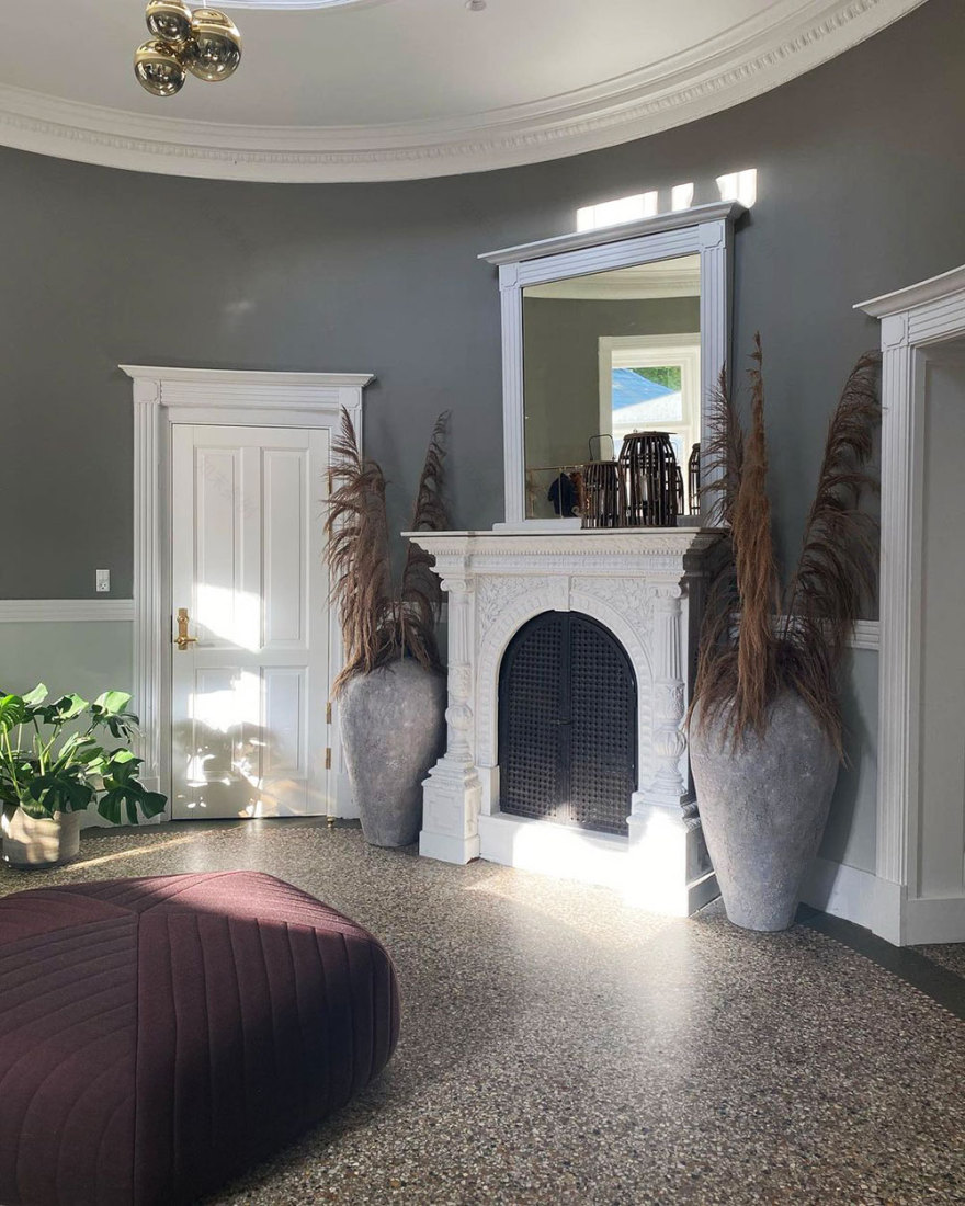 丹麦 19 世纪别墅的彩色复古魅力-13