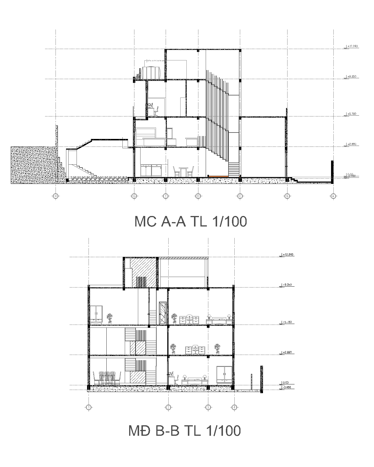Đồ án nhà ở - biệt thự-7
