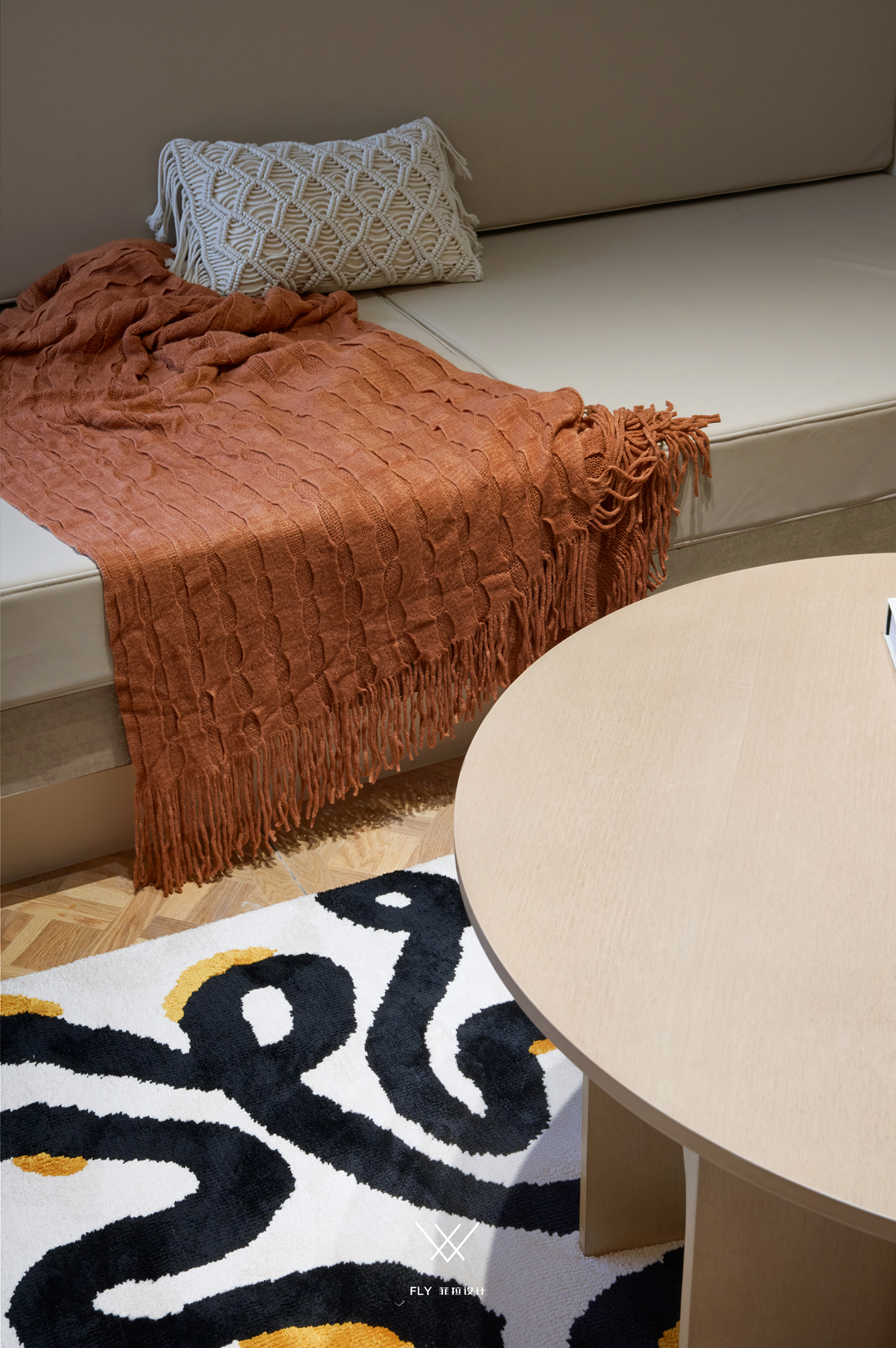 杭州和谐嘉园轻法式温馨住宅设计丨中国杭州丨菲拉设计-16