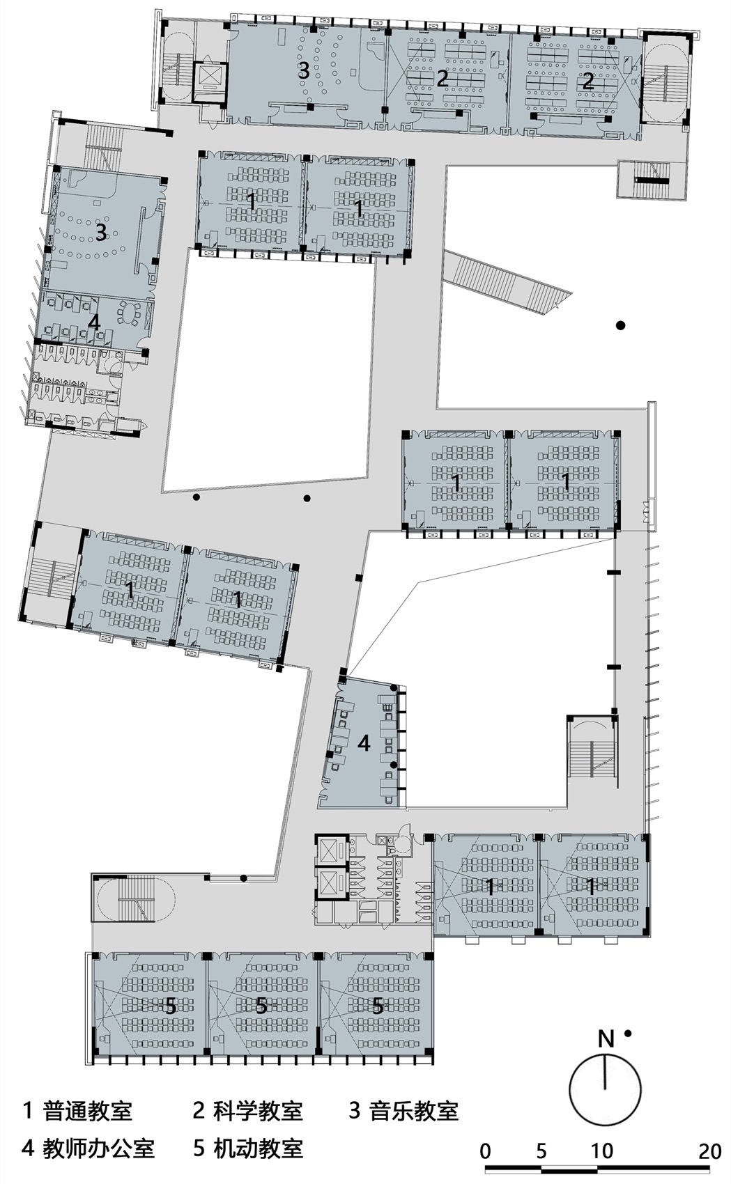 深圳市龙华区福城实验学校 / 深圳大学建筑设计研究院 “钟中+钟波涛”工作室-115