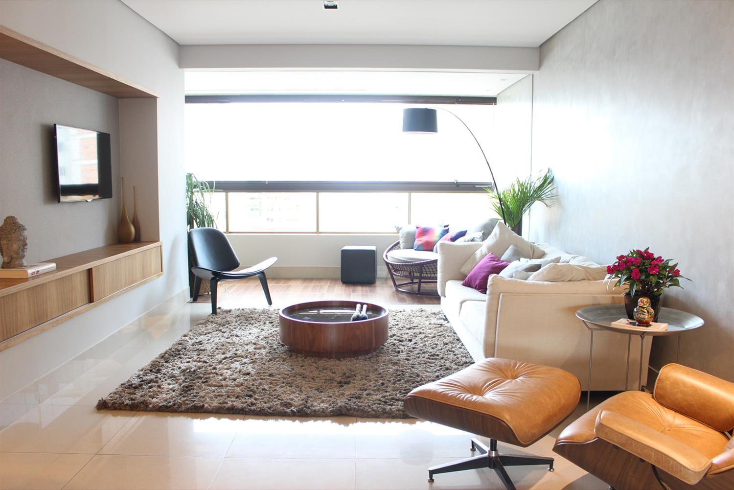 巴西 Sépia Arquitetura 设计的明亮公寓-3