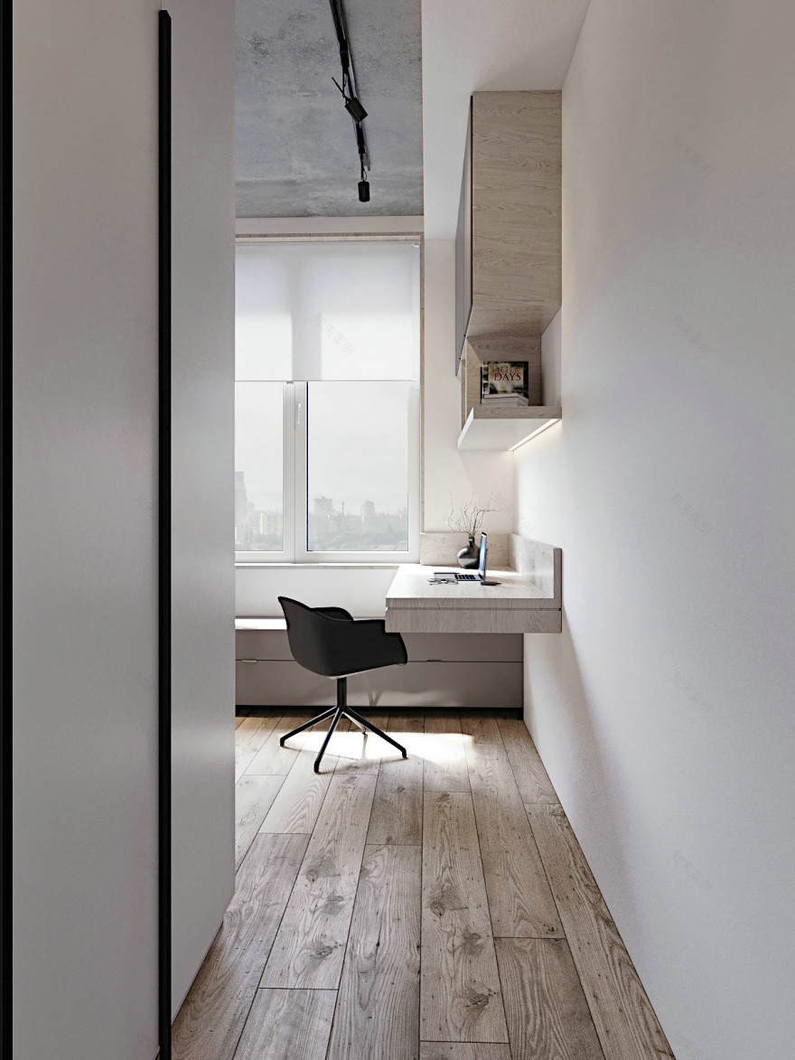 北欧风灰绿设计,展现纯粹魅力-48