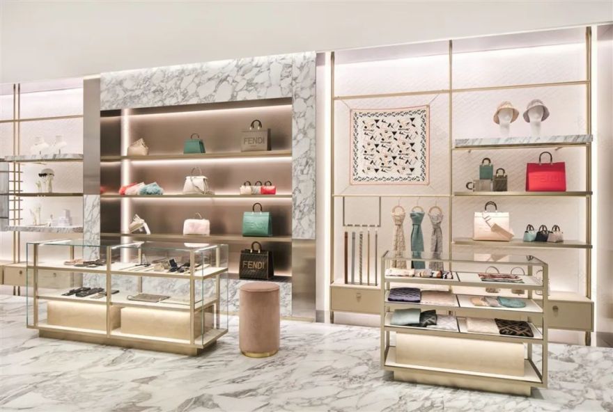 拉斯维加斯 Fendi 全新精品店设计丨美国拉斯维加斯-2