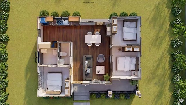 77平米3卧室惊艳房屋设计-18