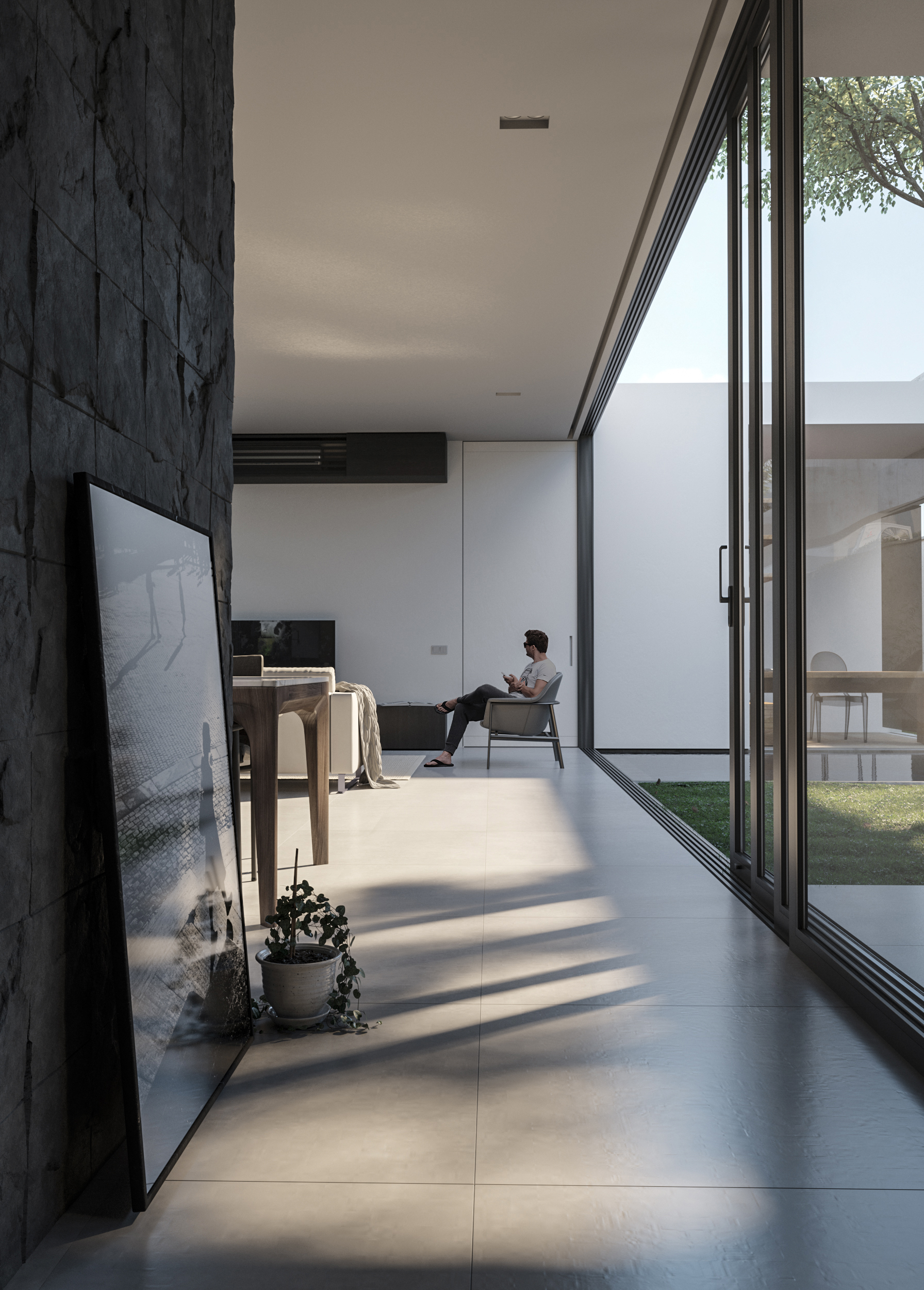 3д визуализация по референсу "Дом А6"-3