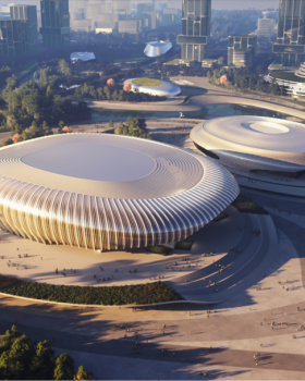 广州南沙全民文化体育综合体丨中国广州丨扎哈事务所+广东省建院