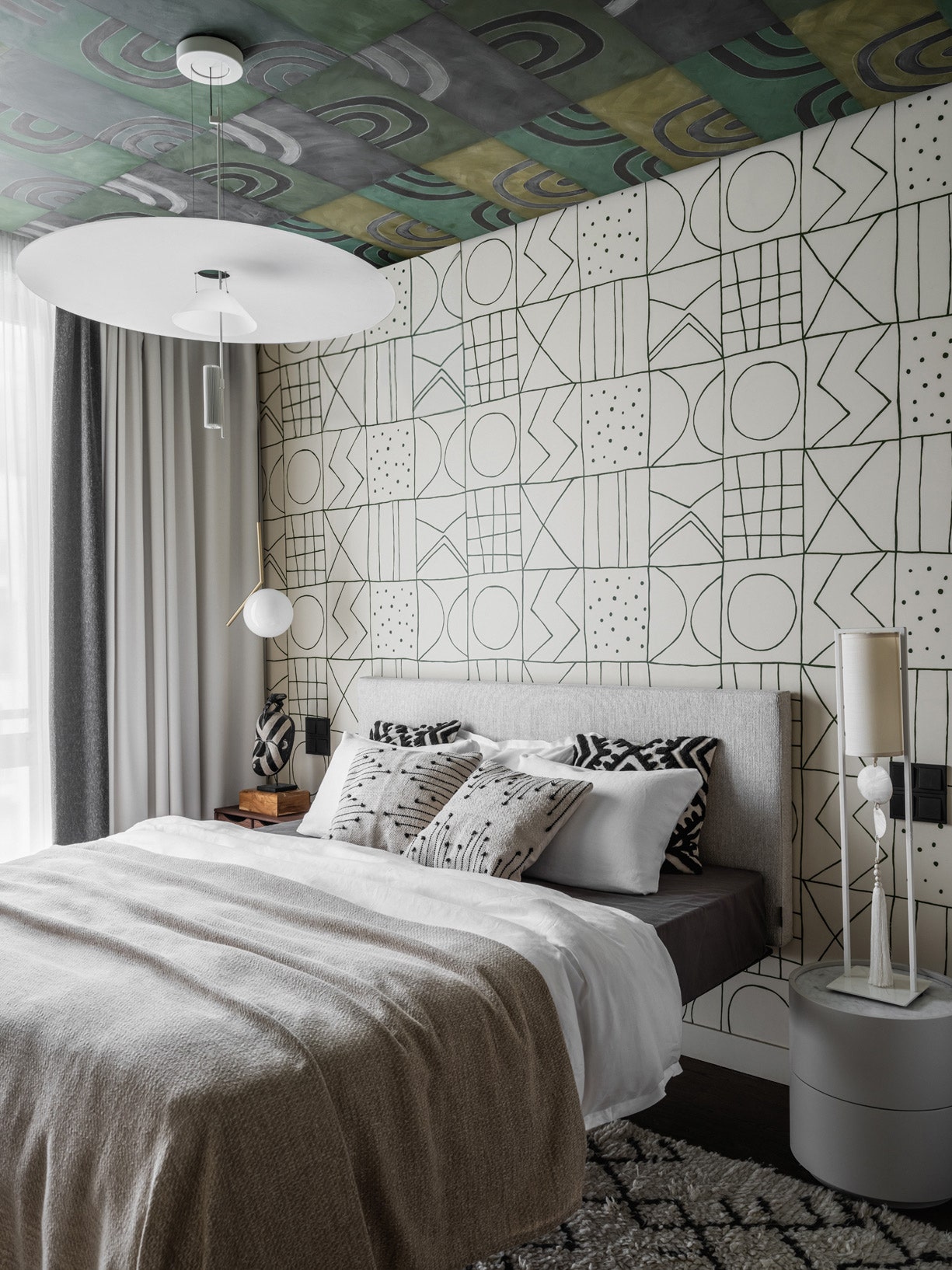 莫斯科带非洲主题的公寓设计丨俄罗斯莫斯科丨建筑师德米特里和塔季扬娜·霍罗舍夫夫妇-23