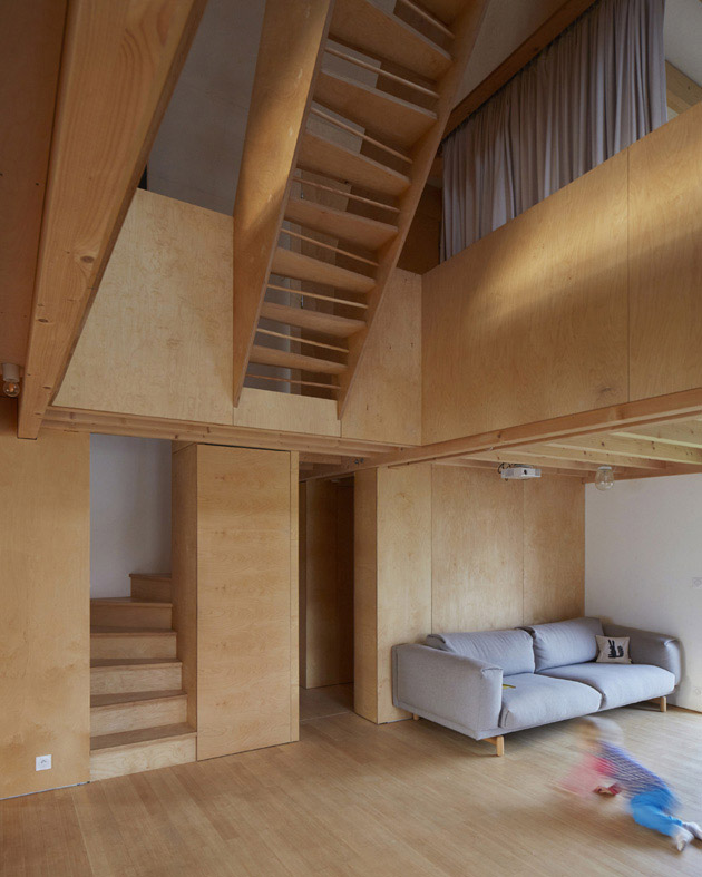 墙壁间的住宅，法国 / arba-33