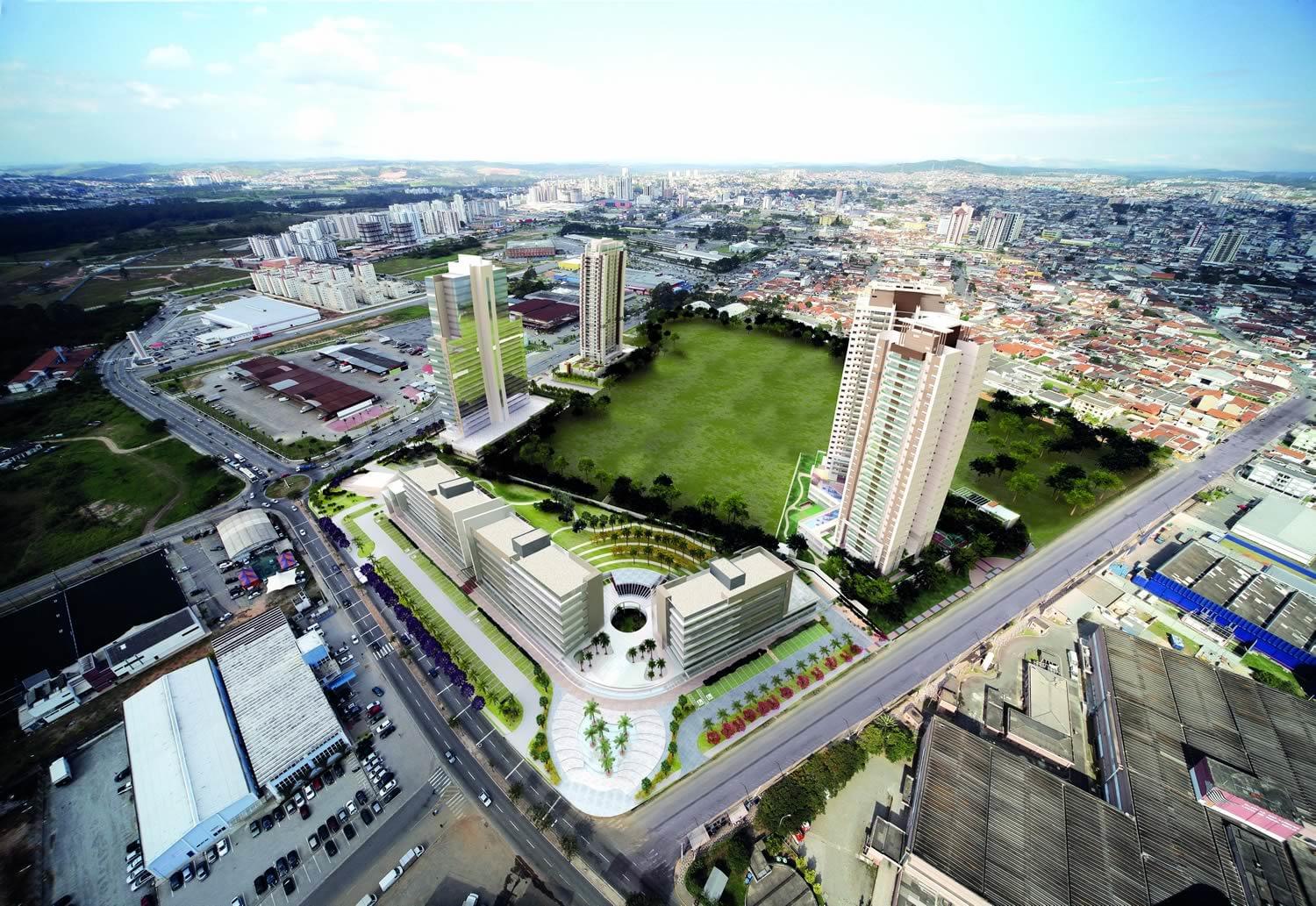 巴西复杂 Helbor Patteo Mogilar 建筑设计-1