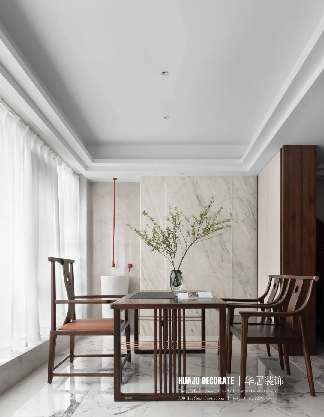 东方首府 · 现代中式风格的精致生活空间丨华居装饰-8