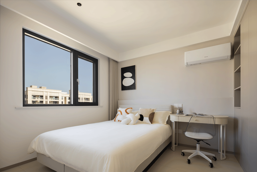 简约纯粹,温馨奶咖色丨中国江西丨东创空间设计-26