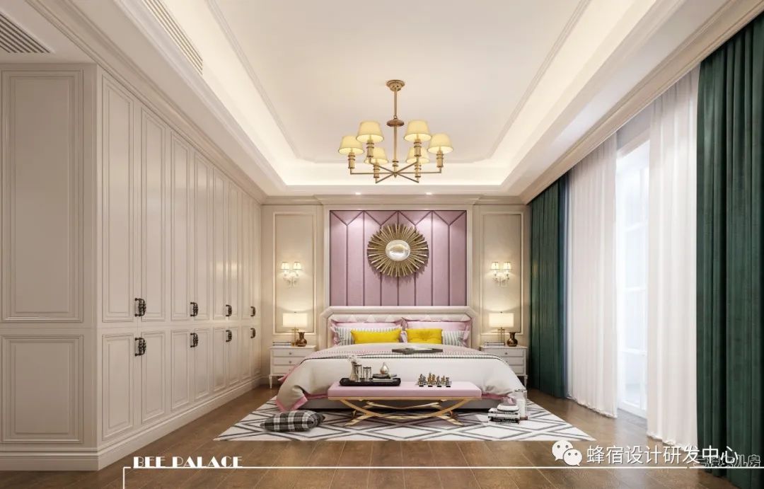 美式轻奢别墅设计,优雅宜居的蜂宿典范-18