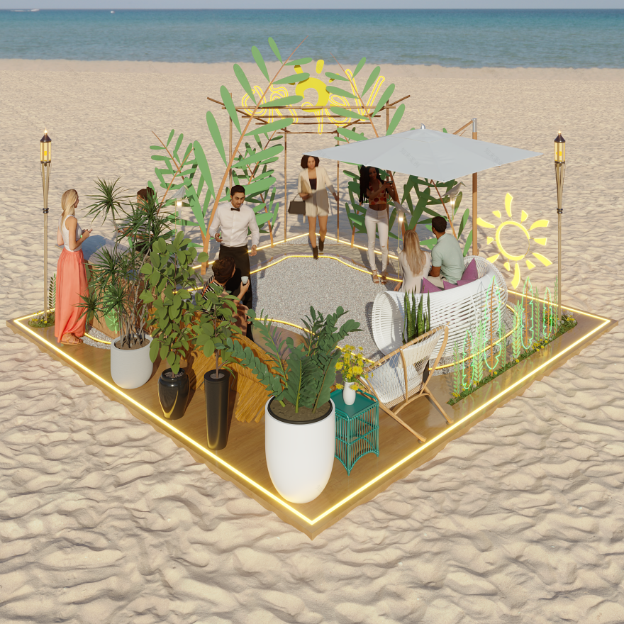 夏日商业展位设计丨巴西帕拉-3