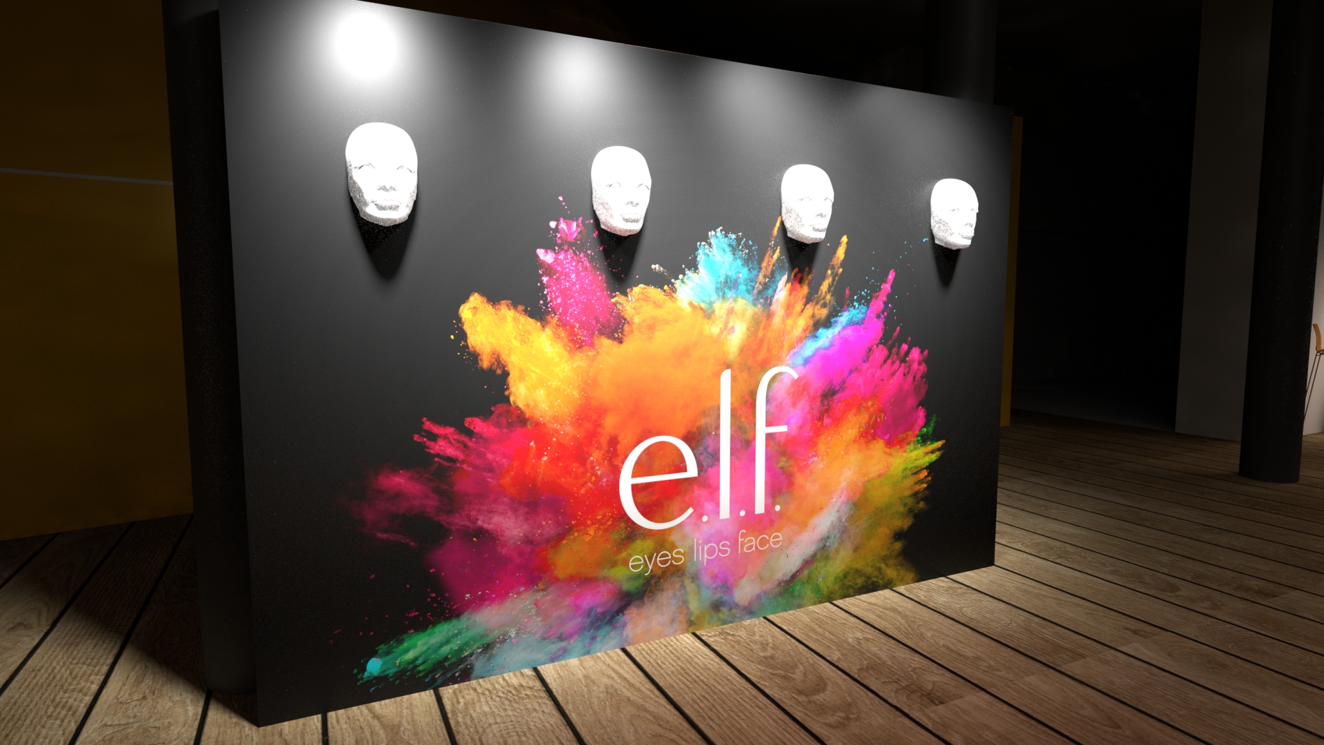 2019 e.l.f. Blogger Event / Foyer & Stage Design-3