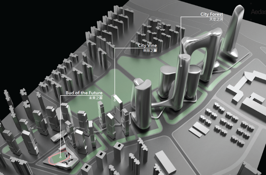 Aedas中标方案：武汉华中科学生态城中的“未来之蕊”-6