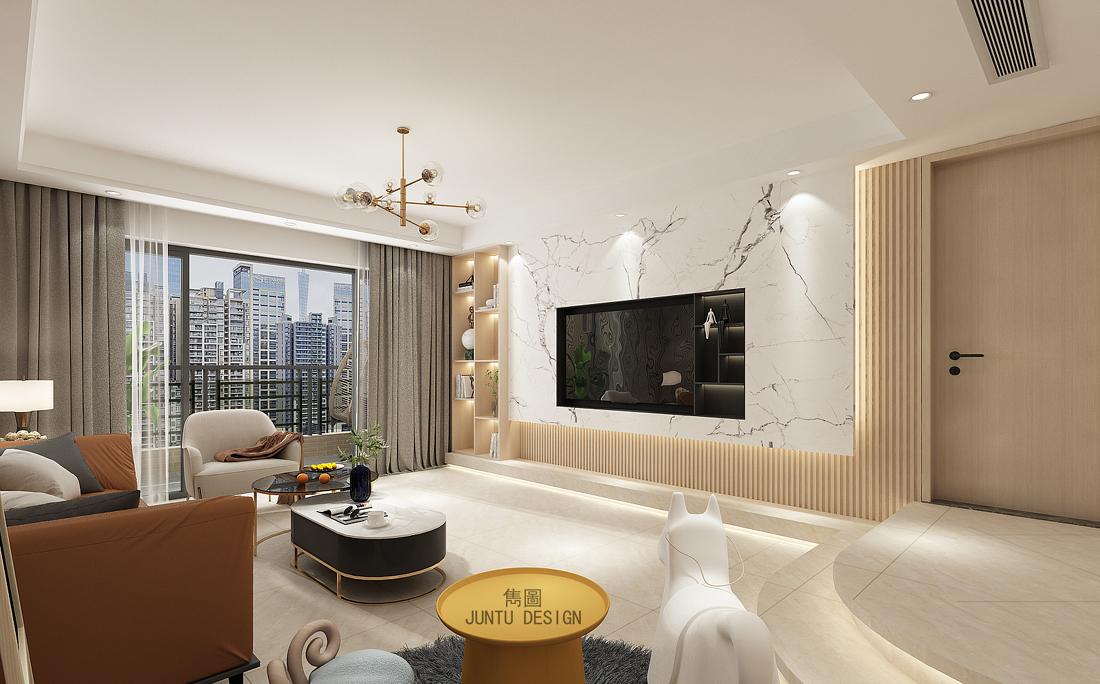 广州珠江新城 165㎡邹宅跃式设计丨中国广州-10