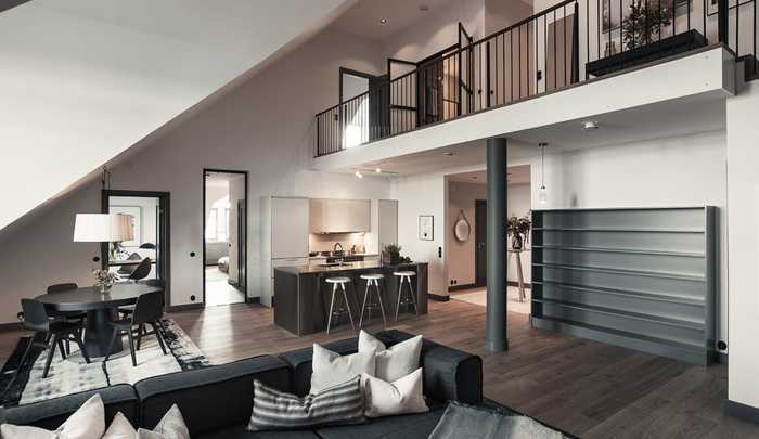 瑞典 159 平米豪华公寓,细节设计尽显空间魅力-1