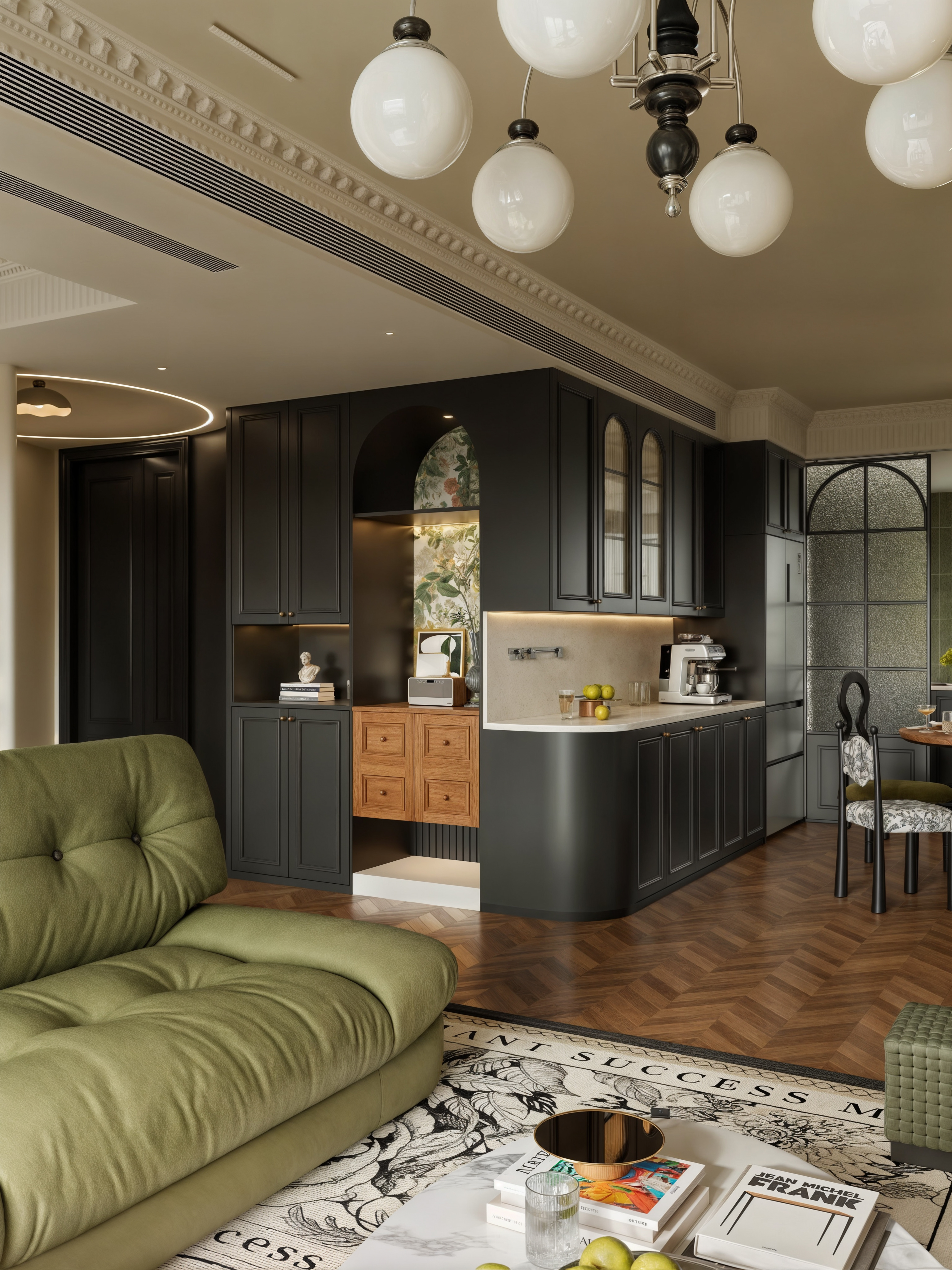 中古法式客厅  中古客餐厅 -4