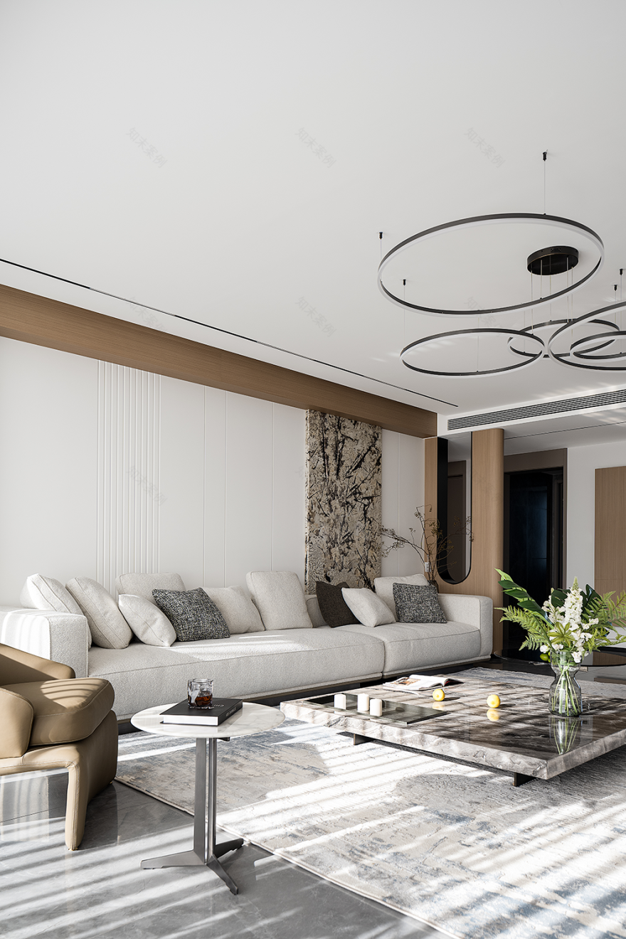 160㎡简约私宅设计丨中国齐齐哈尔丨图帮磐石空间设计-9