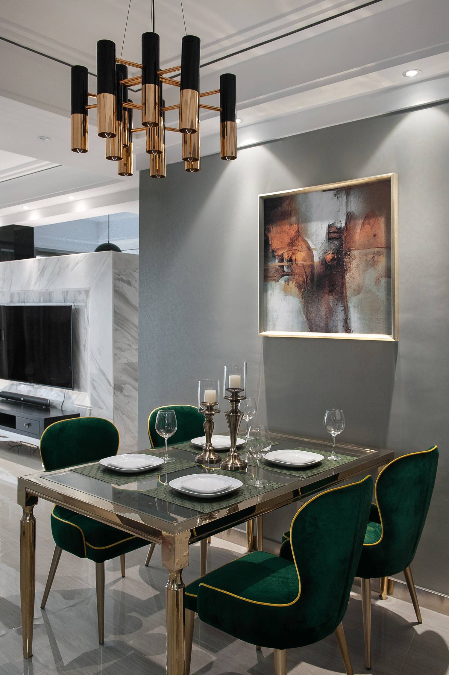 现代风格 inkgreen 德阳碧桂园 设计-27